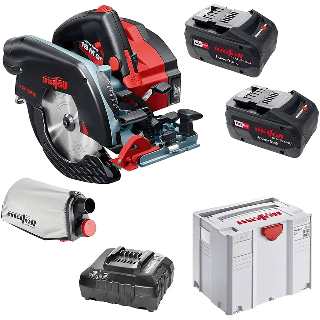 Cordless circular saw + T-MAX K55 18M bl