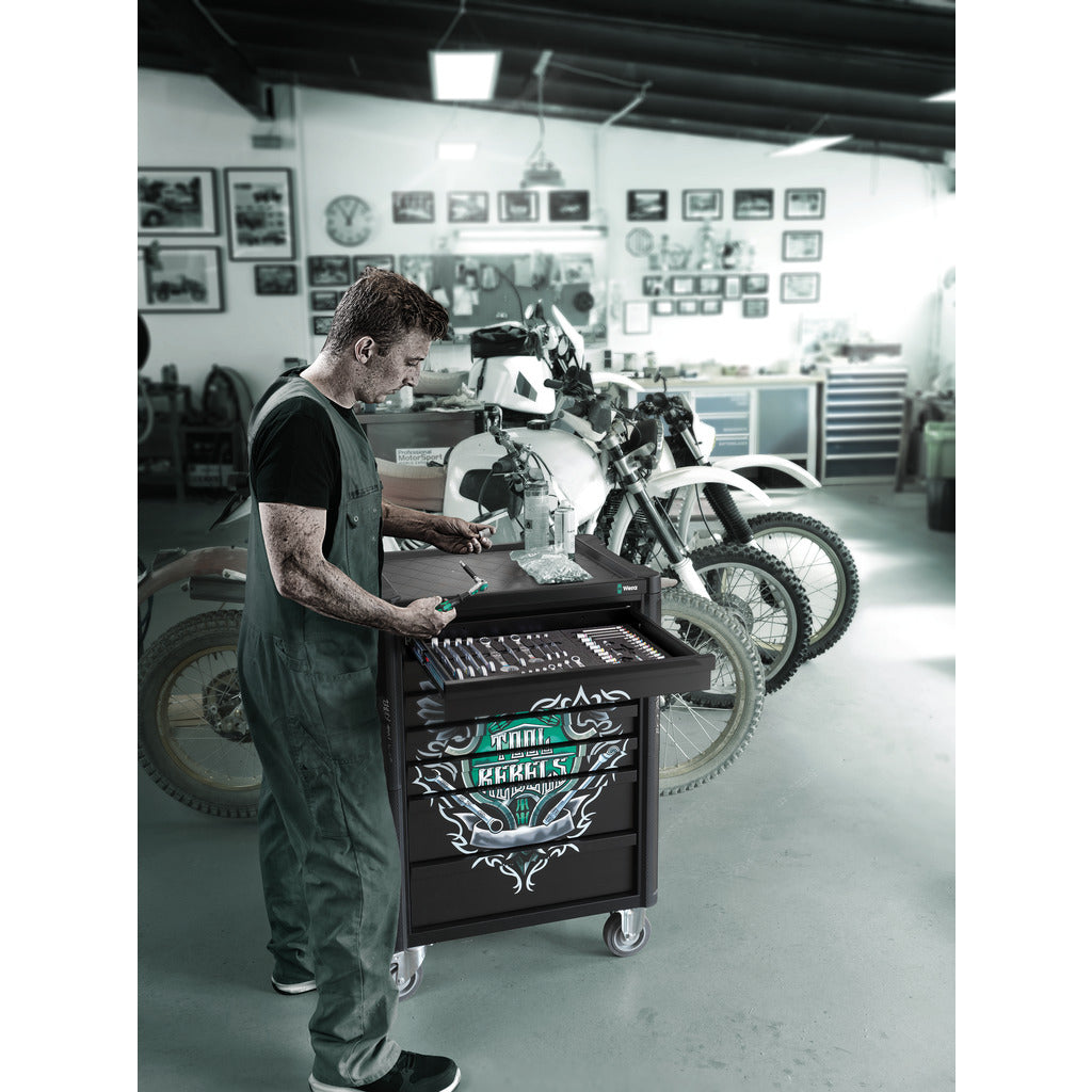 Carrello da officina 1 9700 Tool Rebel / 7 cassetti / 78 pezzi