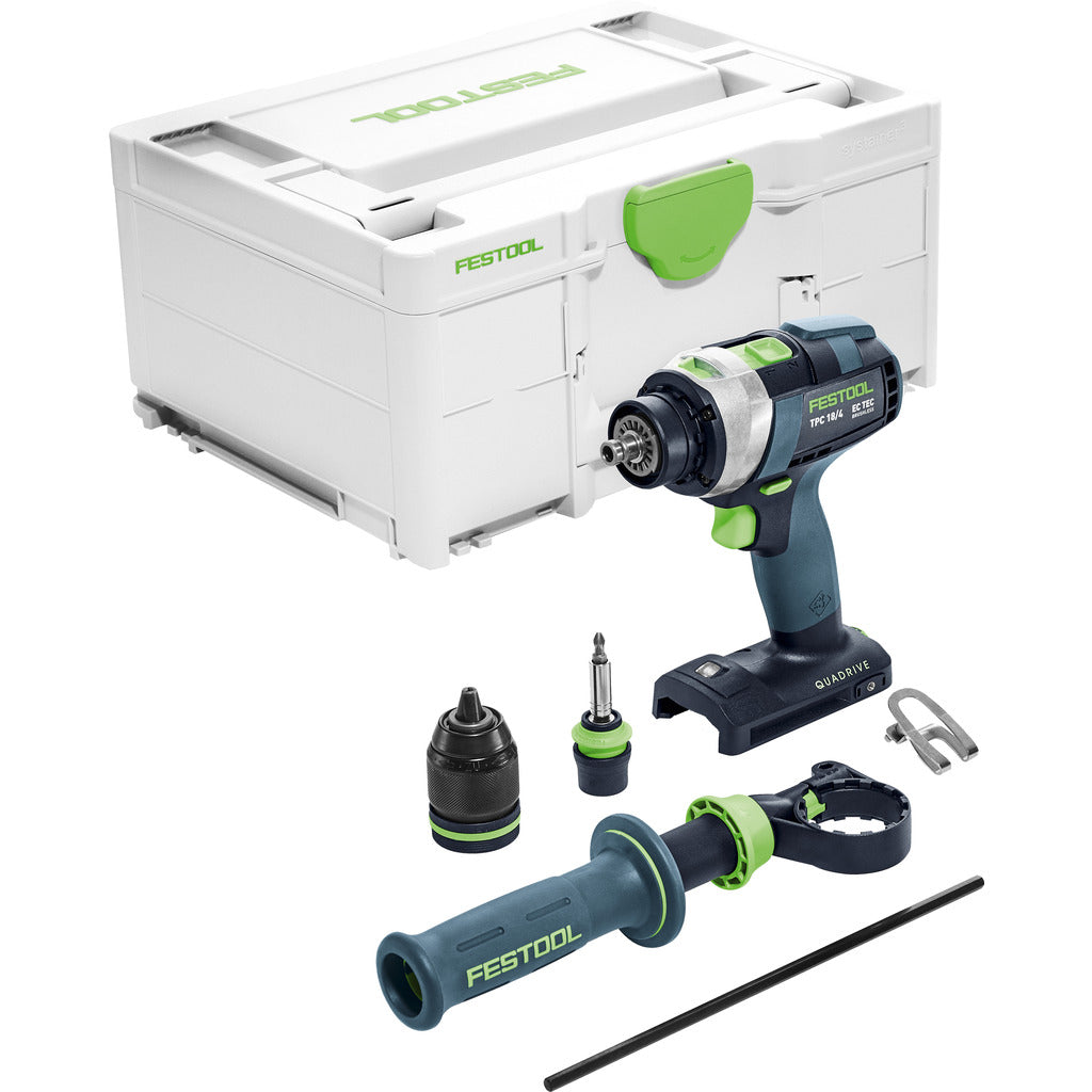 Trapano a percussione a batteria QUADRIVE TPC I-Basic