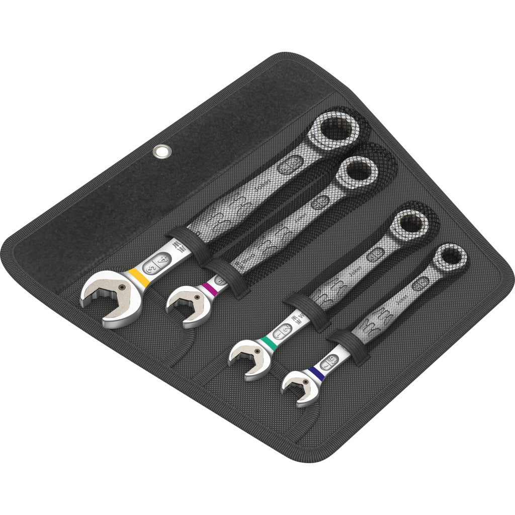 Joker combination ratchet wrench set, 4 pieces