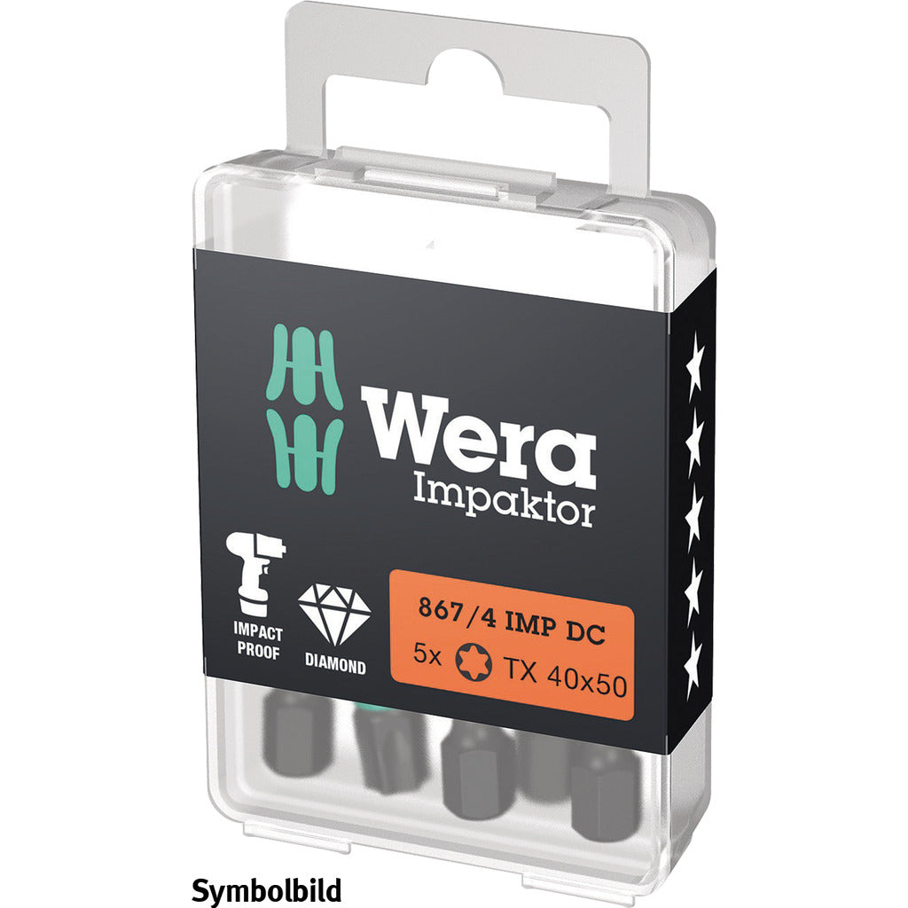 DIY Impaktor Bits 867/4 IMP DC TORX®