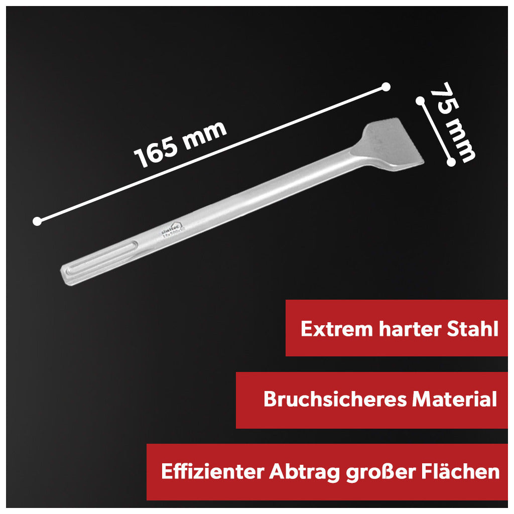 Siwitec SDS Max Spatenmeißel 75 x 165 mm