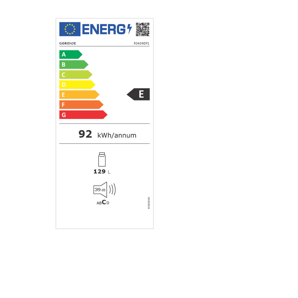 Frigorifero da incasso senza vano congelatore G200 RI409EP1