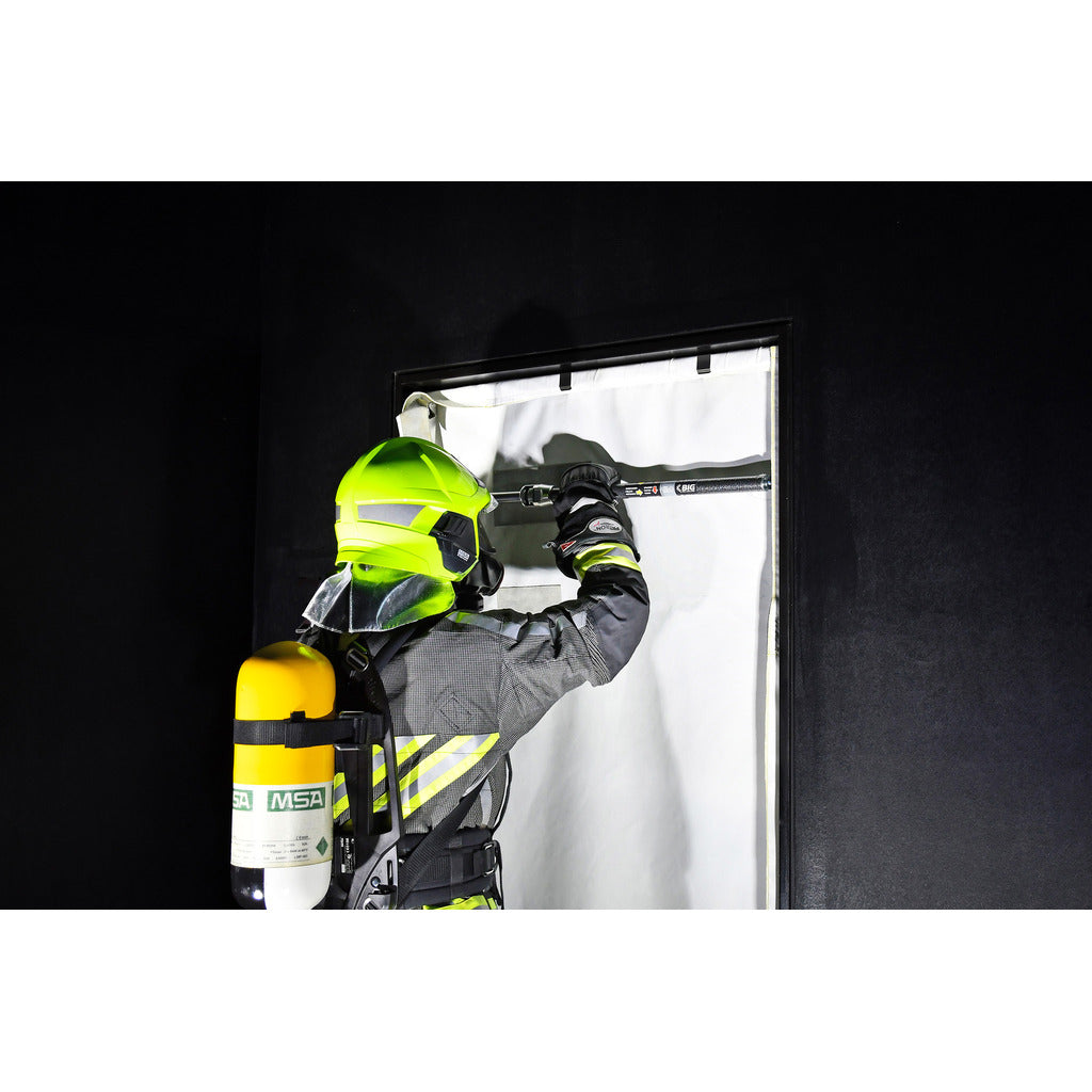 Mobile smoke closure RSS with carrying bag, loops & straps