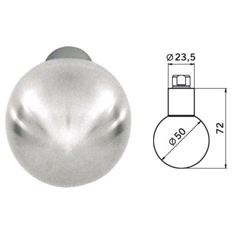 Kugelknopf Premium 8548