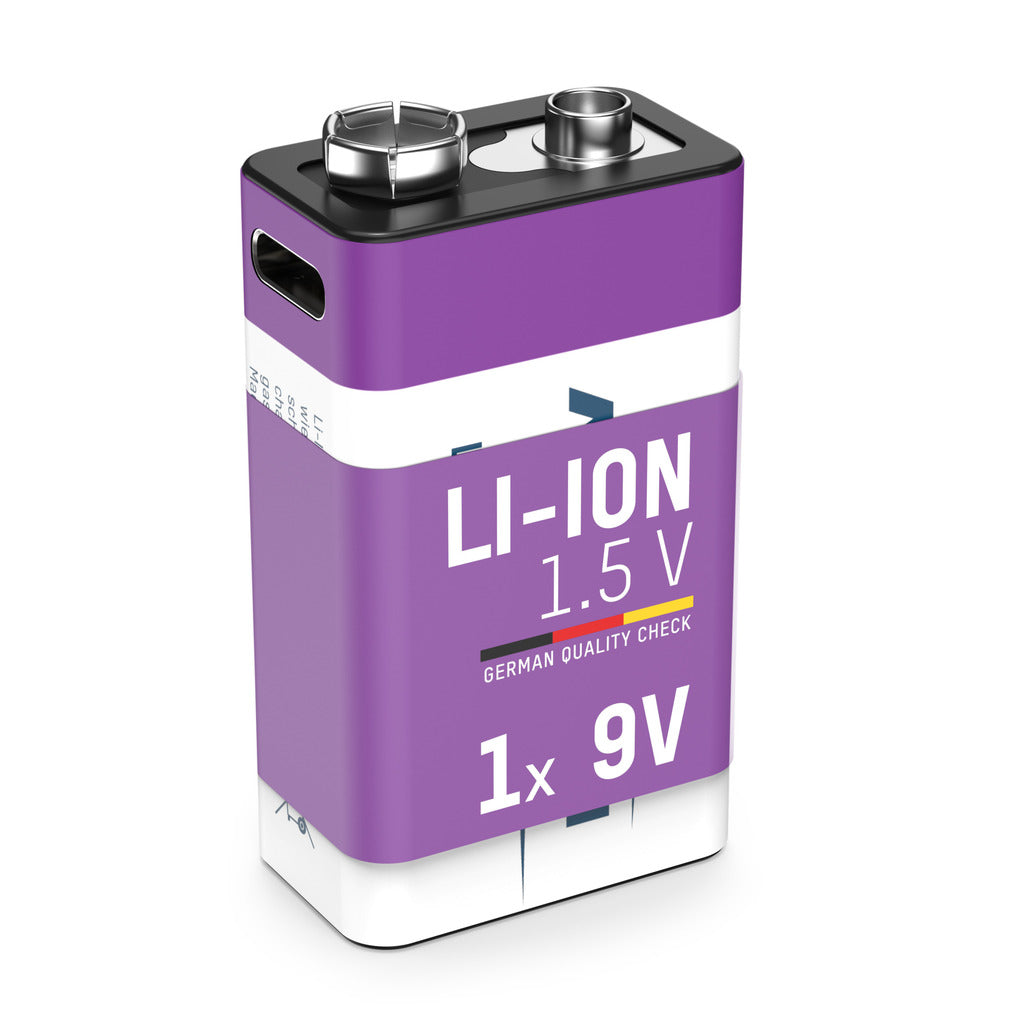 Li-Ion battery 9V E-Block