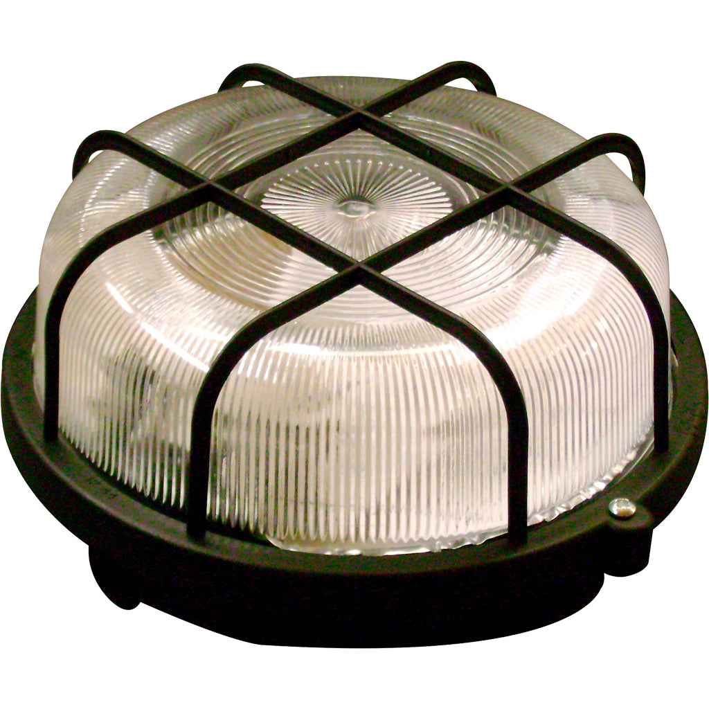 LED wall and ceiling light Basic Round / with protective basket