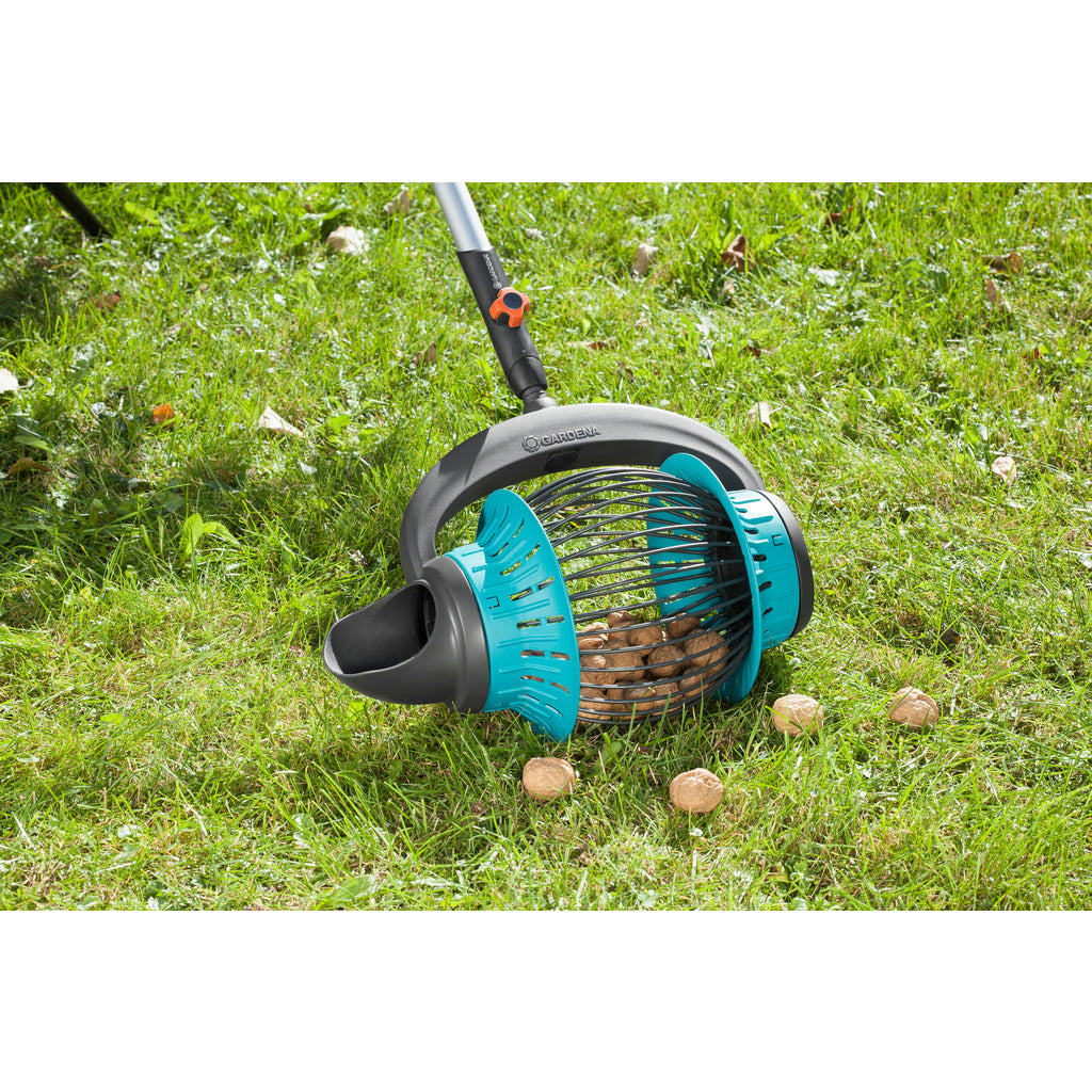 raccoglitore a rulli combisystem con manico in legno