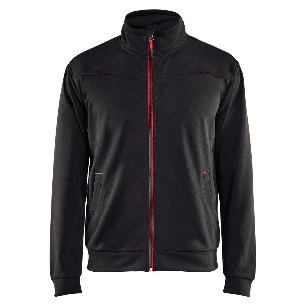 Sweatjacke mit Zip