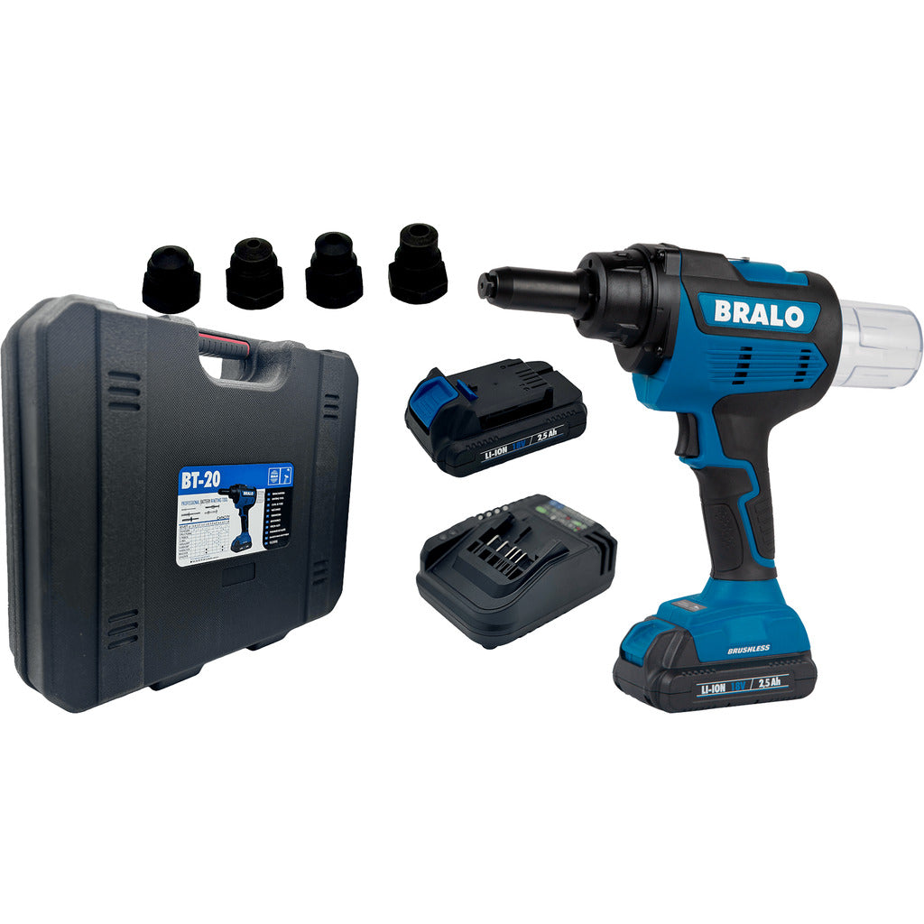 Rivettatrice a batteria per rivetti ciechi BT-20