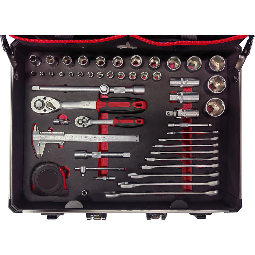 Siwitec tool case / tool CRV / filled / 139 pieces