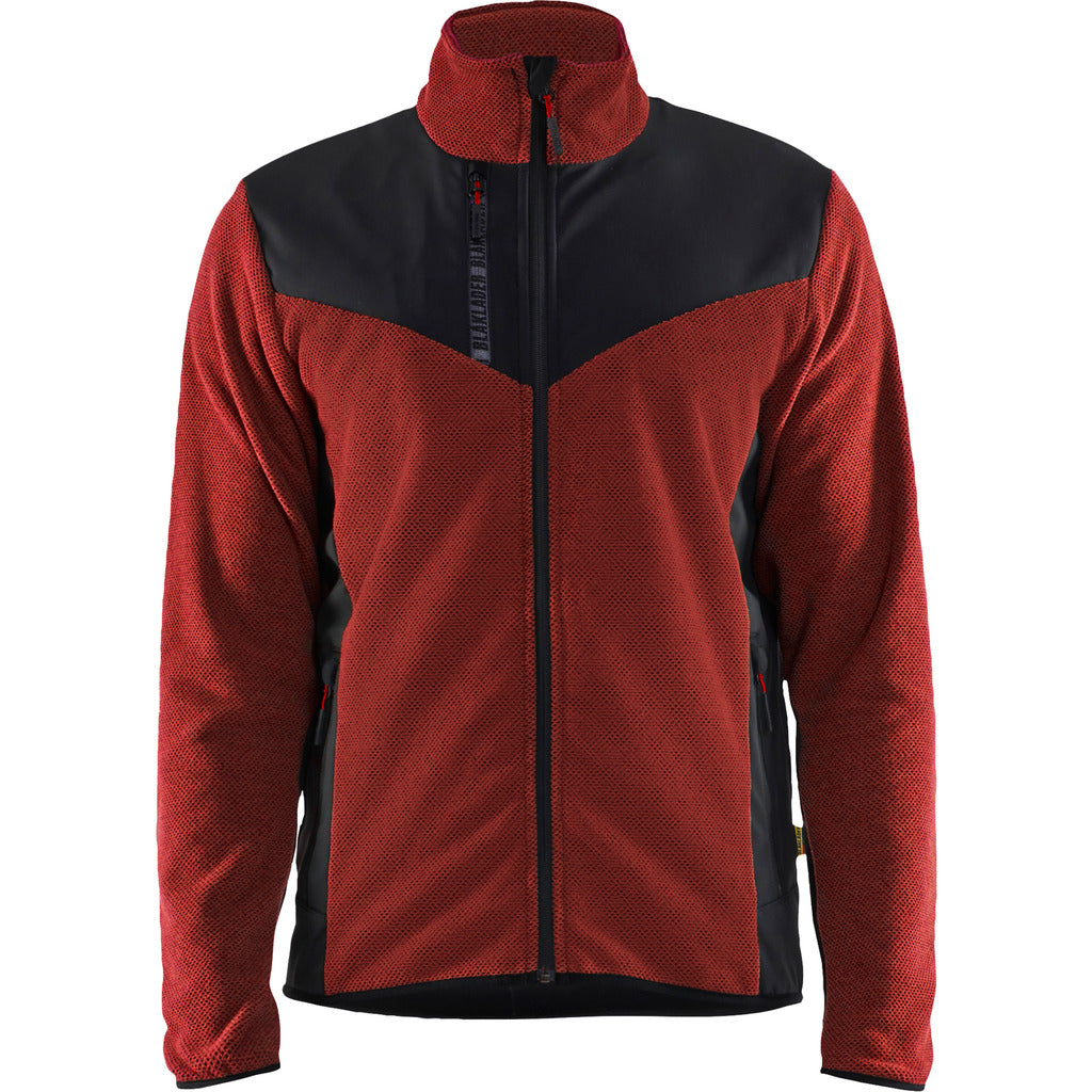 Strickjacke mit Softshell 5942