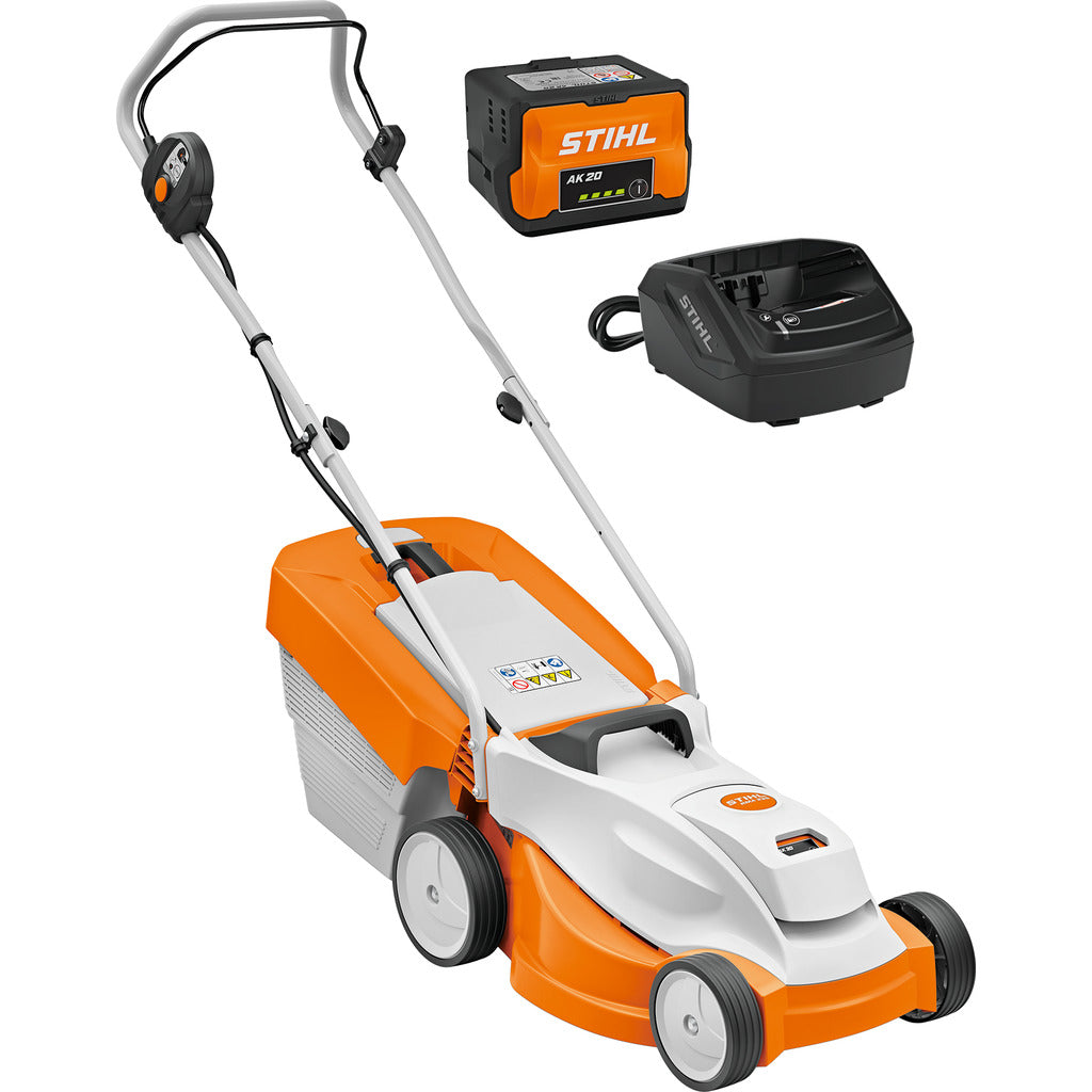 Stihl cordless lawn mower set RMA 235 / with AK 20 battery and charger