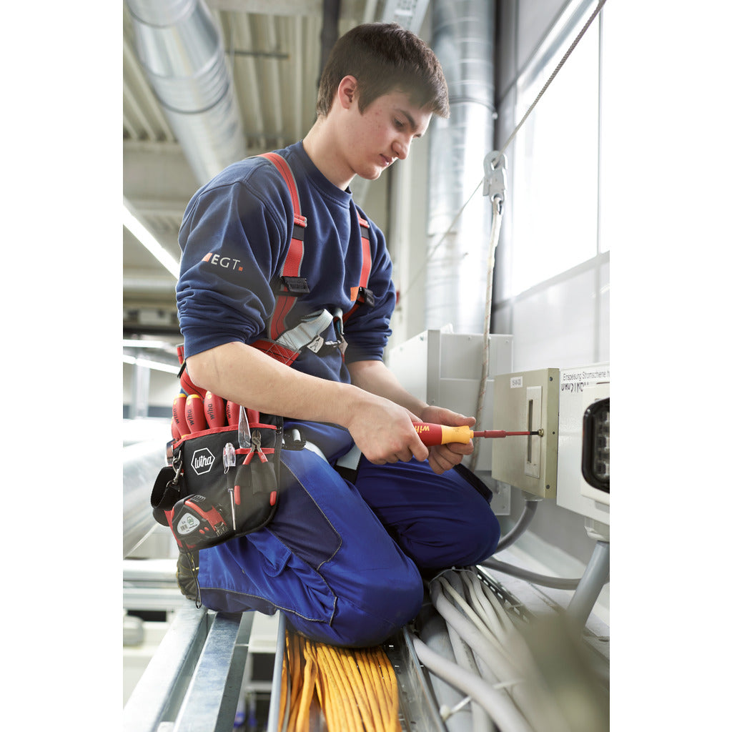 Screwdriver with bit magazine electric slotted/Phillips + 6 slimBits