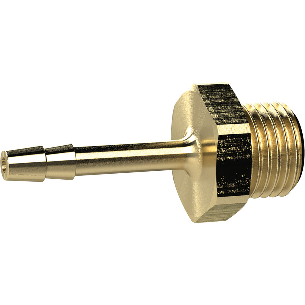 Ugello per tubo flessibile a vite con filettatura esterna / cilindrico