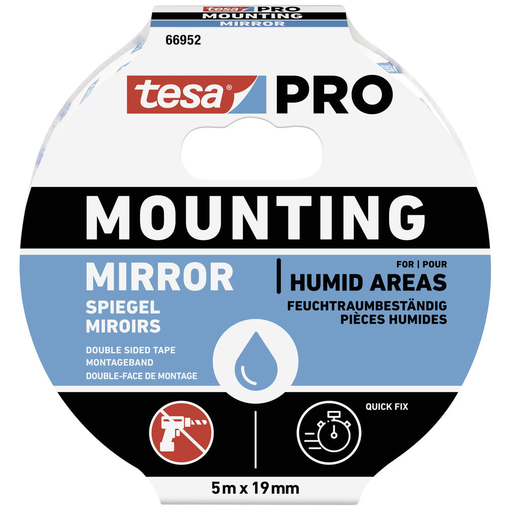 Mounting PRO mirror tape
