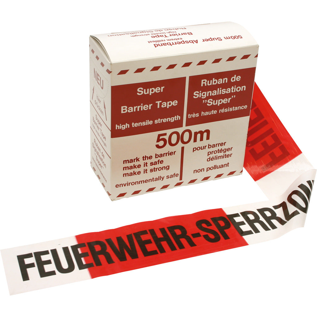 Absperrband "FEUERWEHR-SPERRZONE"