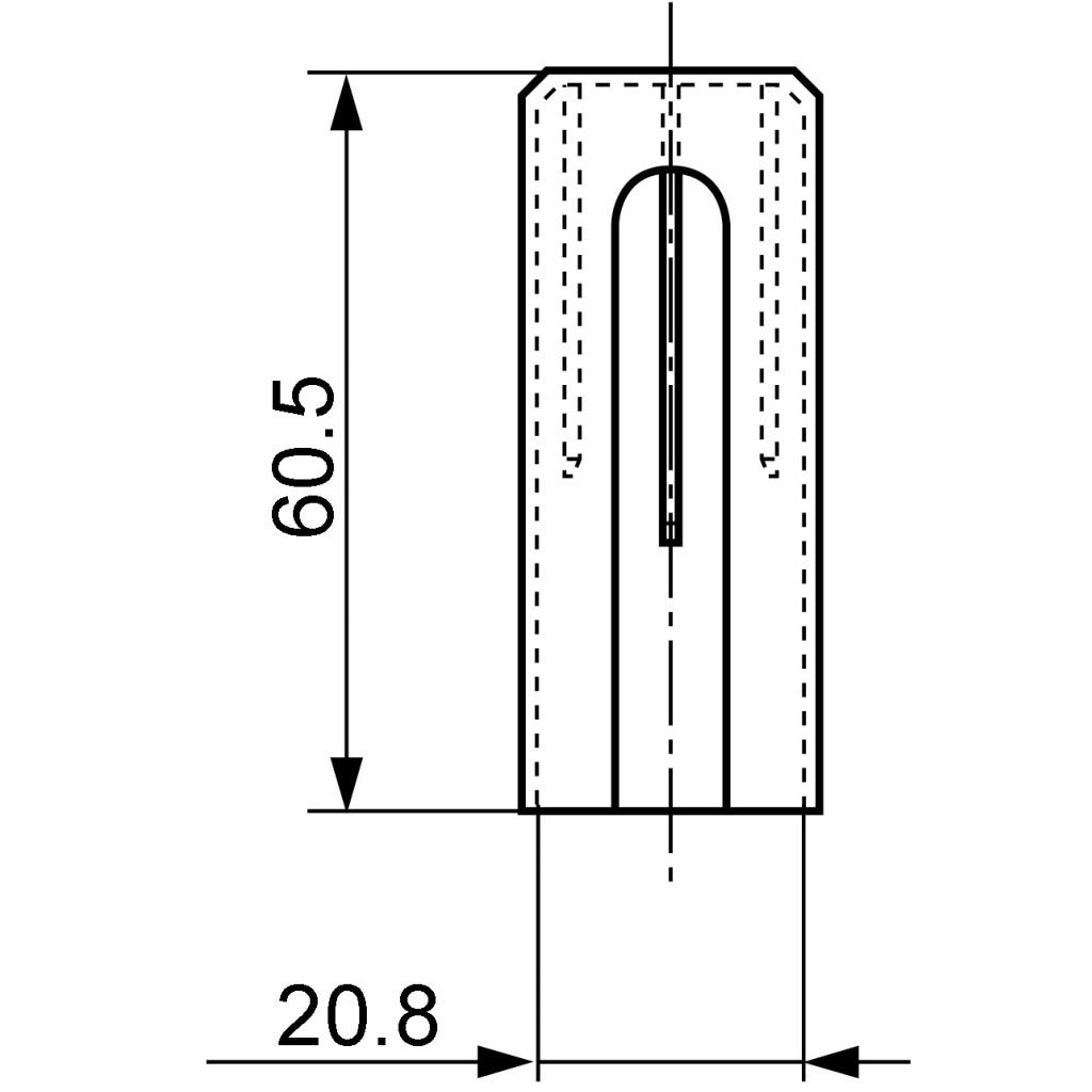 3-DIM plug-on head 180-20-C01 (50.1200.01)