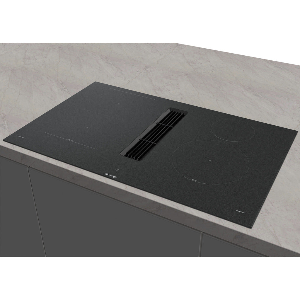 Piano cottura a induzione con cappa integrata G800 GEH8433BSRWF