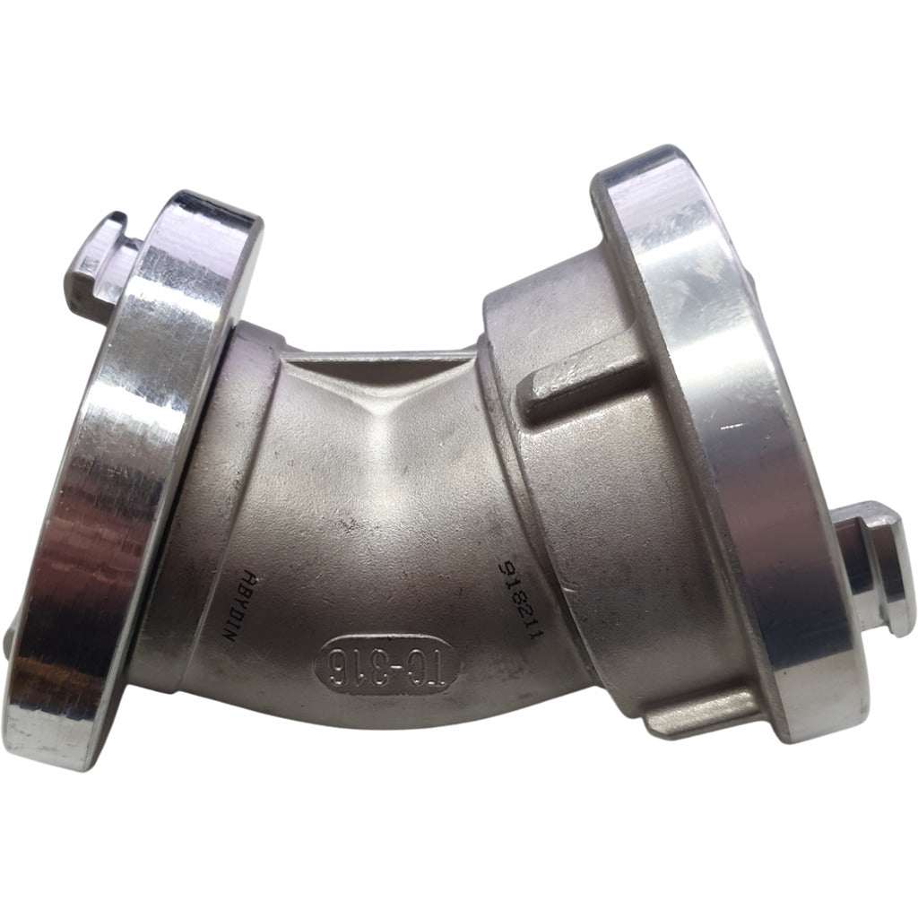 Pipe bend 45° / STORZ BB / fixed - rotatable