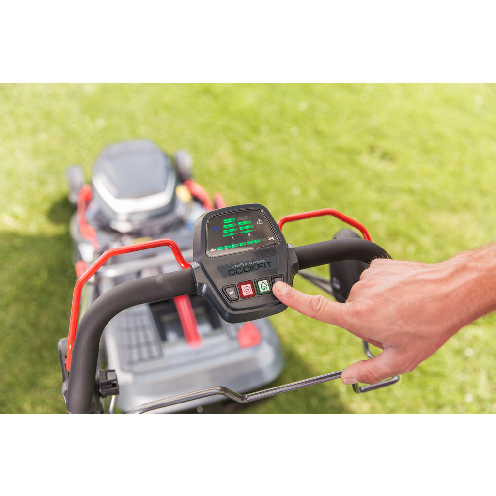 AL-KO cordless lawn mower Premium 512 Li VS-W / with 2 batteries and charger