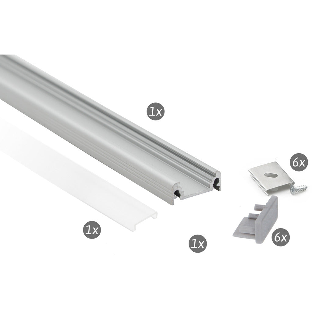 Profil Set für LED Bänder PROF-TOP