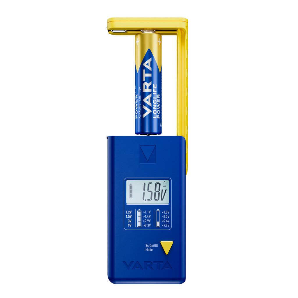 LCD battery tester