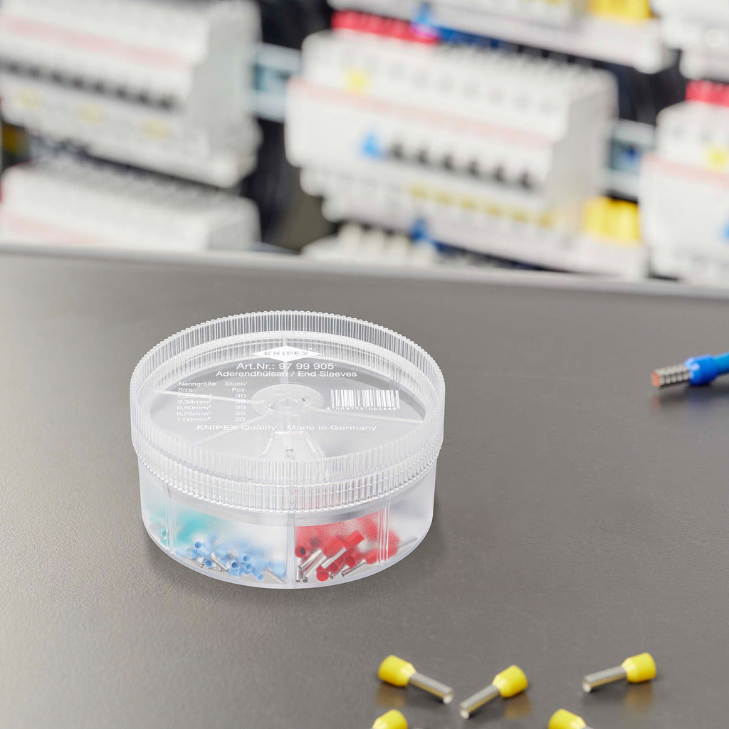 Terminali a bussola isolati Knipex - scatola assortimento