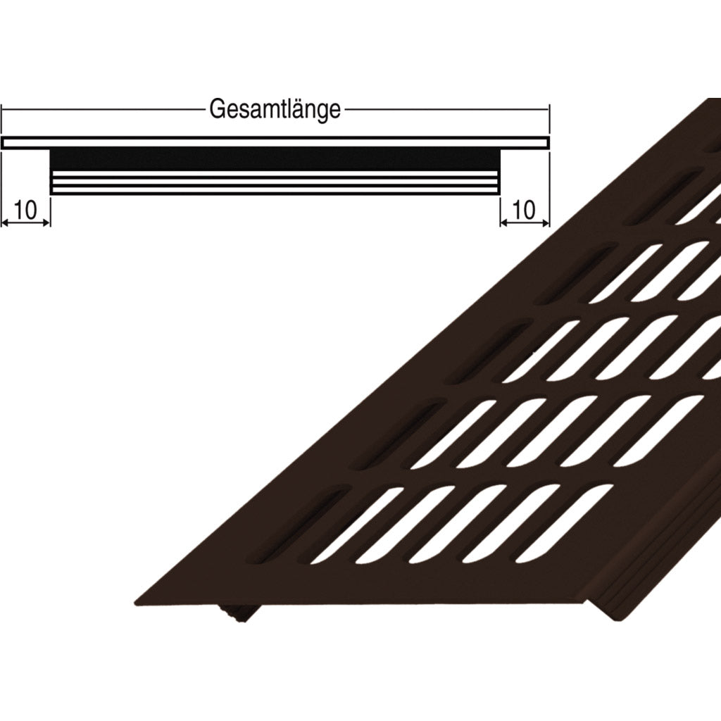 Ventilation decorative profile