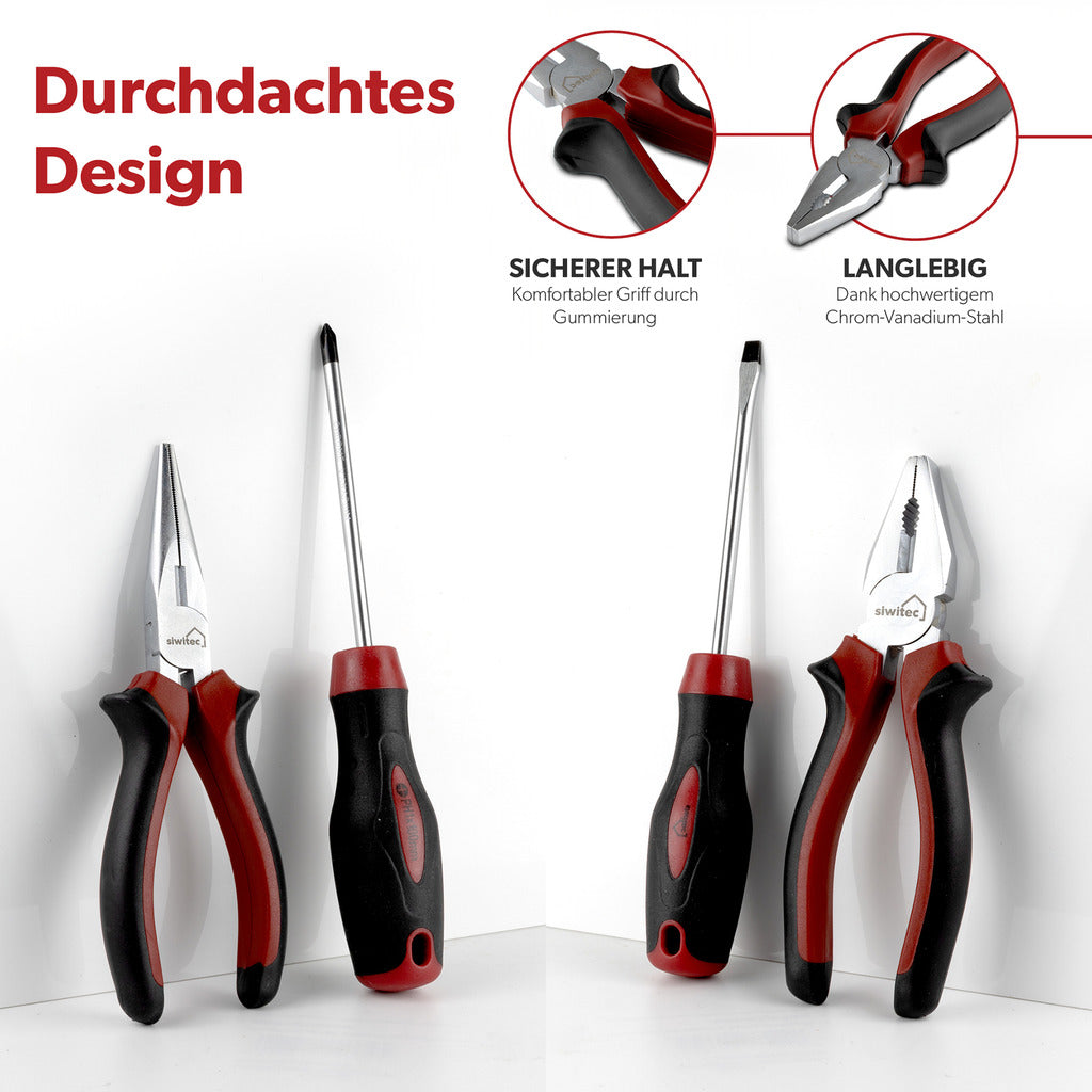 Siwitec tool case / tool CRV / filled / 95 pieces