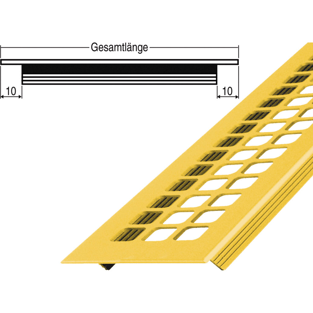 Ventilation decorative profile