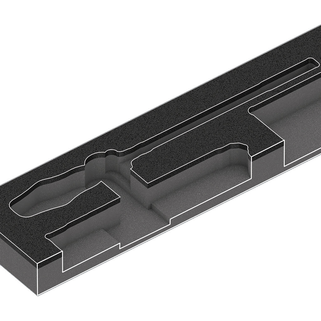 Kraftform Kompakt & Tool-Check PLUS Set 1 9750 / 57 pieces / with foam insert