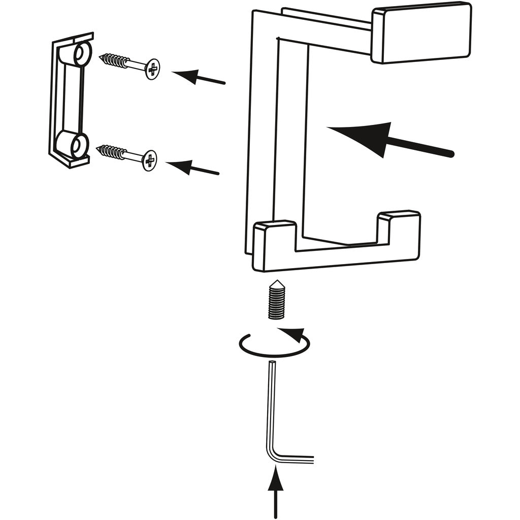 Gancio per cappello 2324