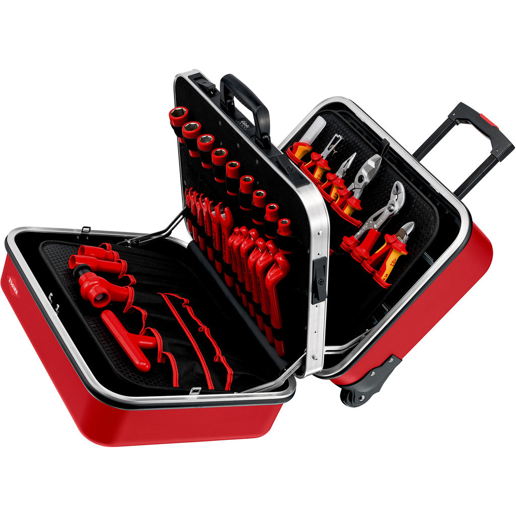 Knipex tool case "BIG Twin Move RED" Electrical Competence / 42 pieces