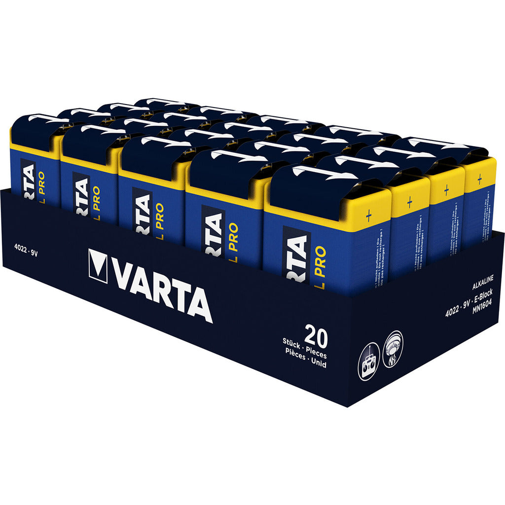 Varta Industrial 4022/K20 9V battery