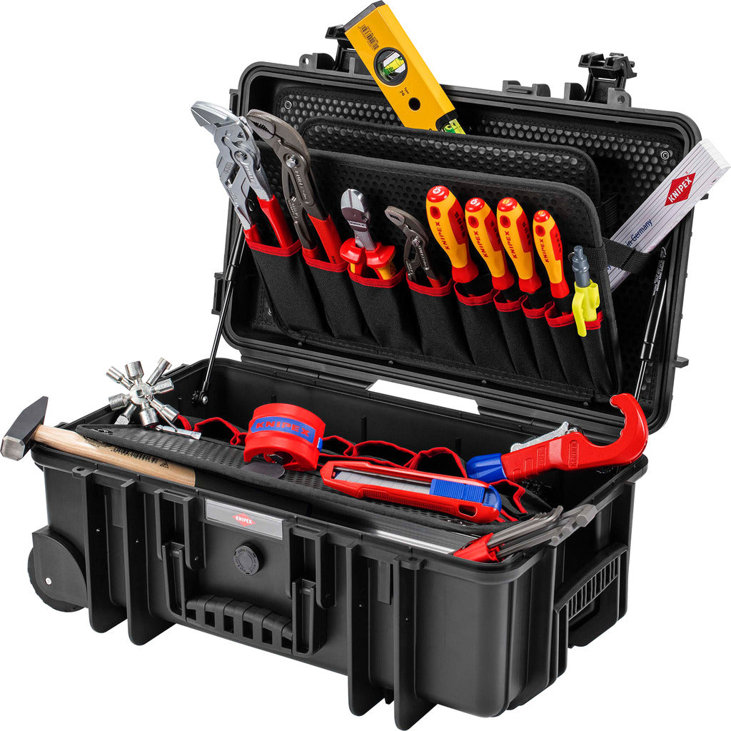 Knipex tool case "Robust26 Move" plumbing / 17 pieces