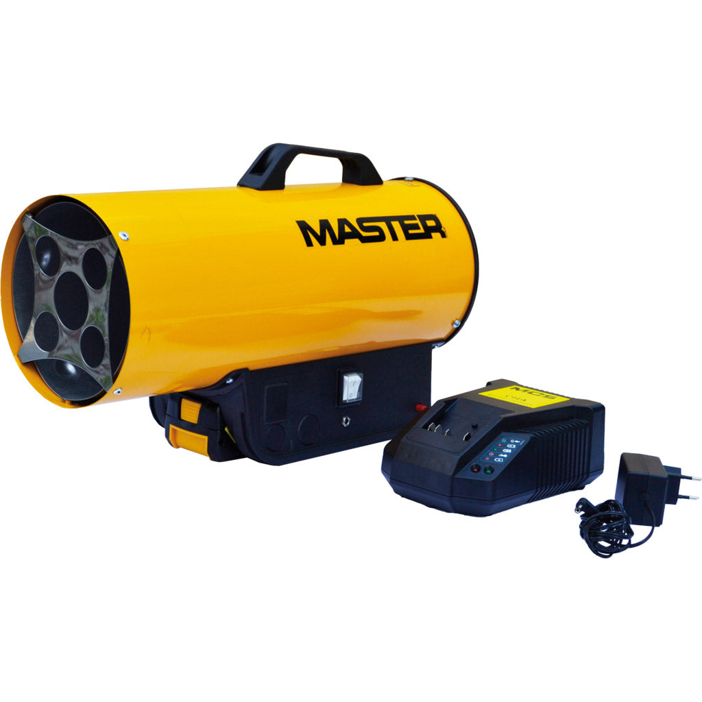 Riscaldatore a gas Master BLP 17M DC / incl. batteria e caricabatteria