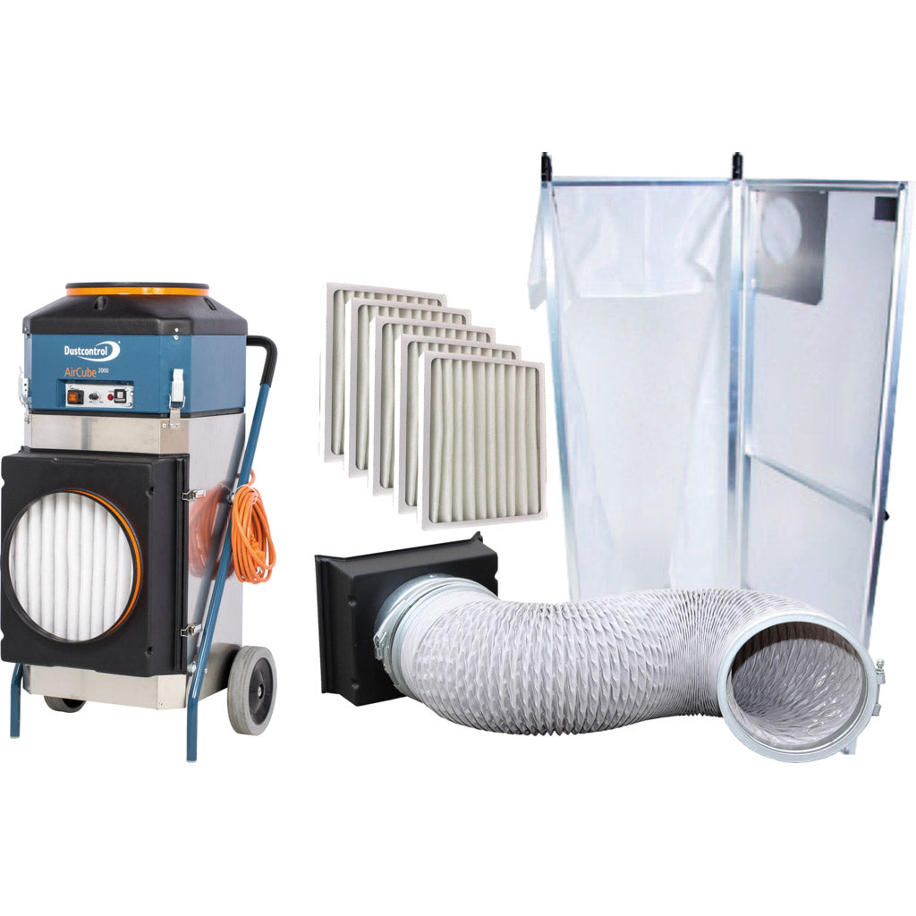 Luftreinigungsgerät DC AirCube 2000 Komplett-Paket