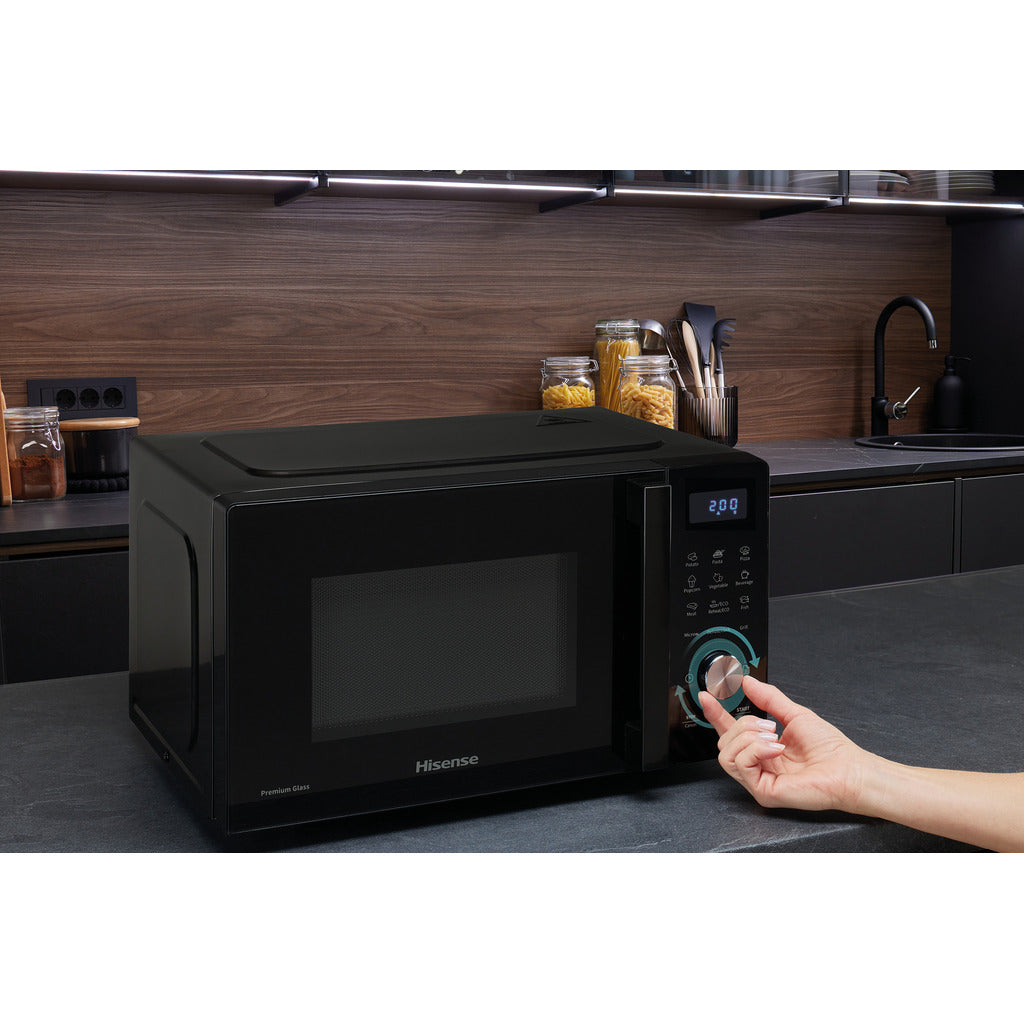 Stand-Mikrowelle mit Grill H20MOBSD1HG