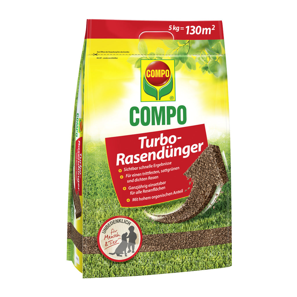Compo Turbo Lawn Fertilizer