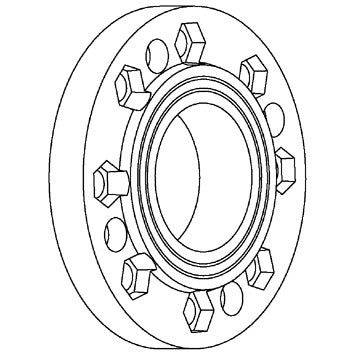 Transition flange no. 0800