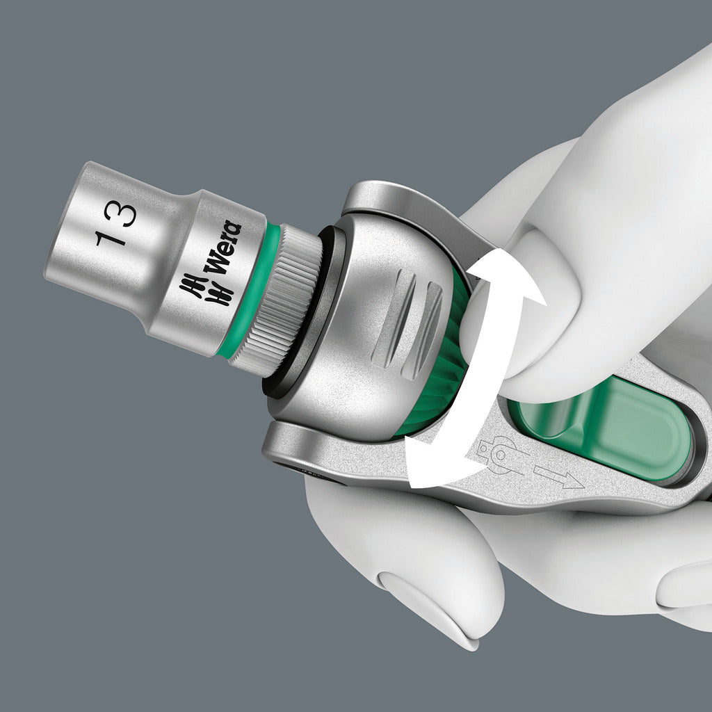 8000 A Zyklop ratchet 1/4" set 1 9720 / 37 pieces / with foam insert