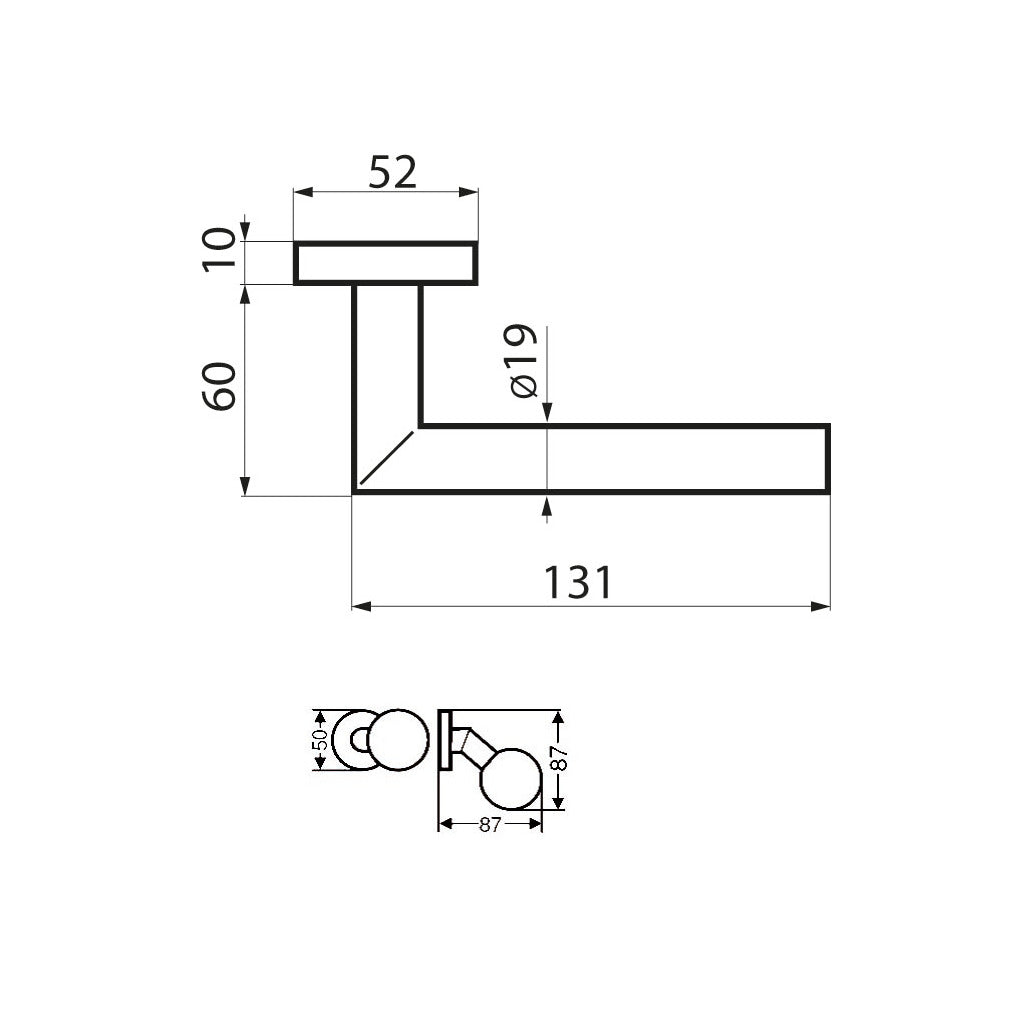 Interchangeable fitting model Rhodos (ER 28)