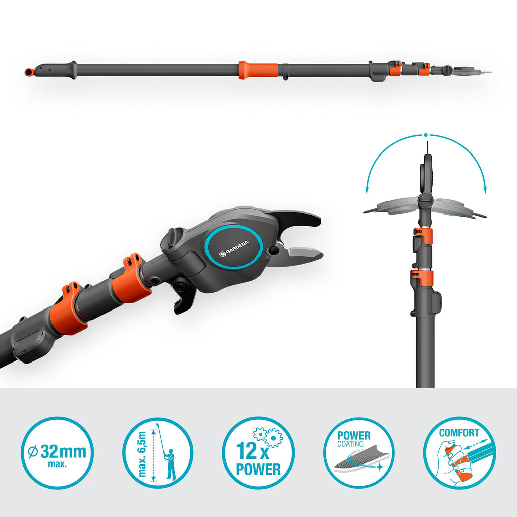 Gardena Telescopic Tree and Shrub Cutter StarCut Pro L