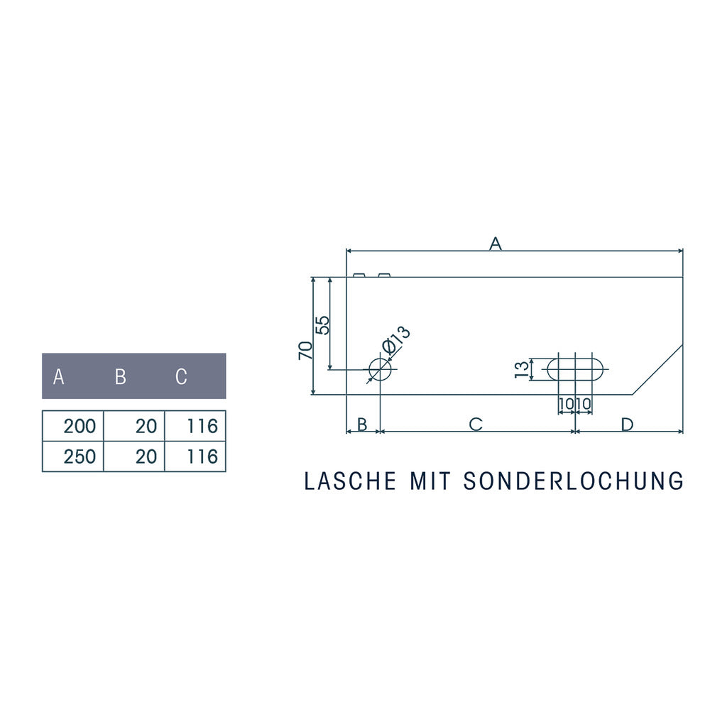 Normtreppenrost R11 mit Sonderlochung feuerverzinkt MT 33/33 mm