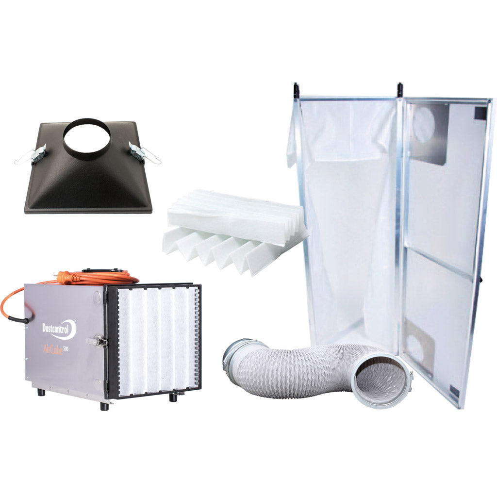 Lufreinigungsgerät DC Aircube 500 Komplett Paket