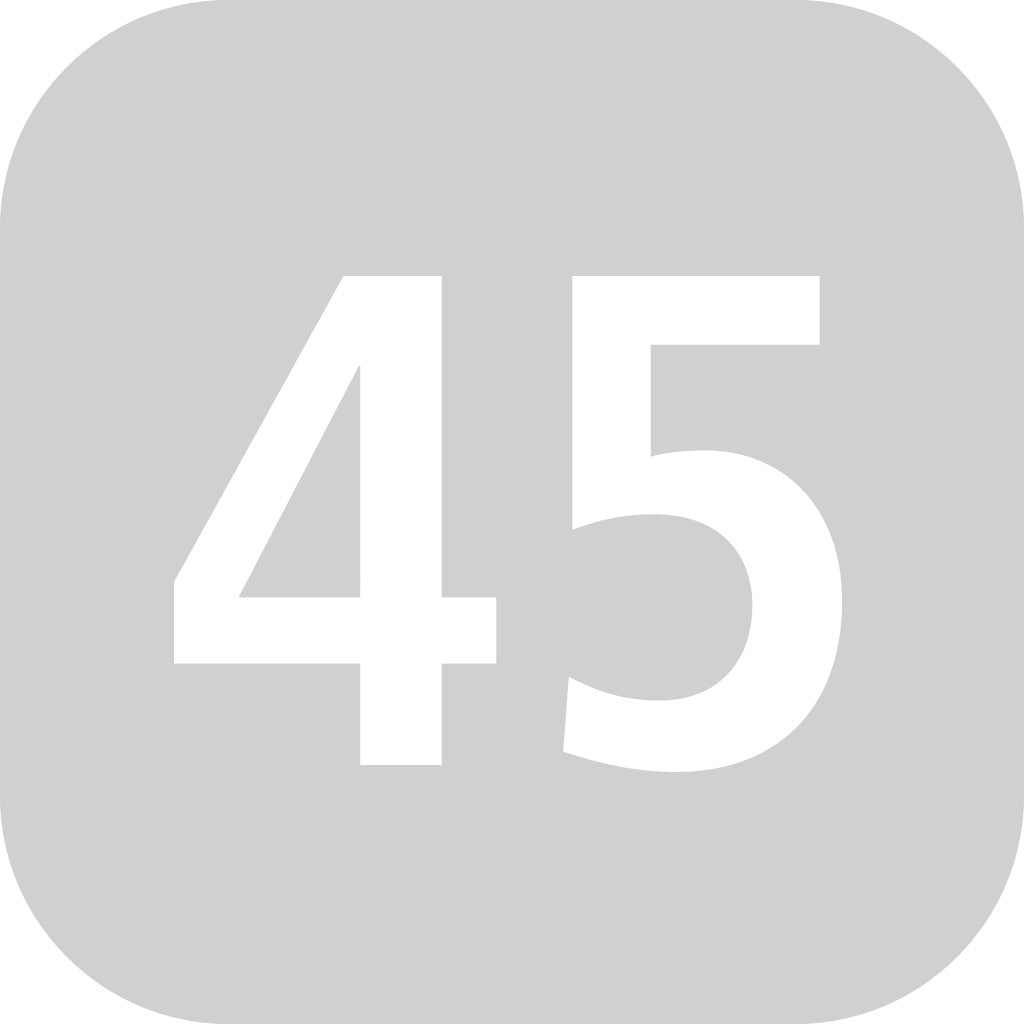 Kiasma 45 flush-mounted sink / surface-mounted