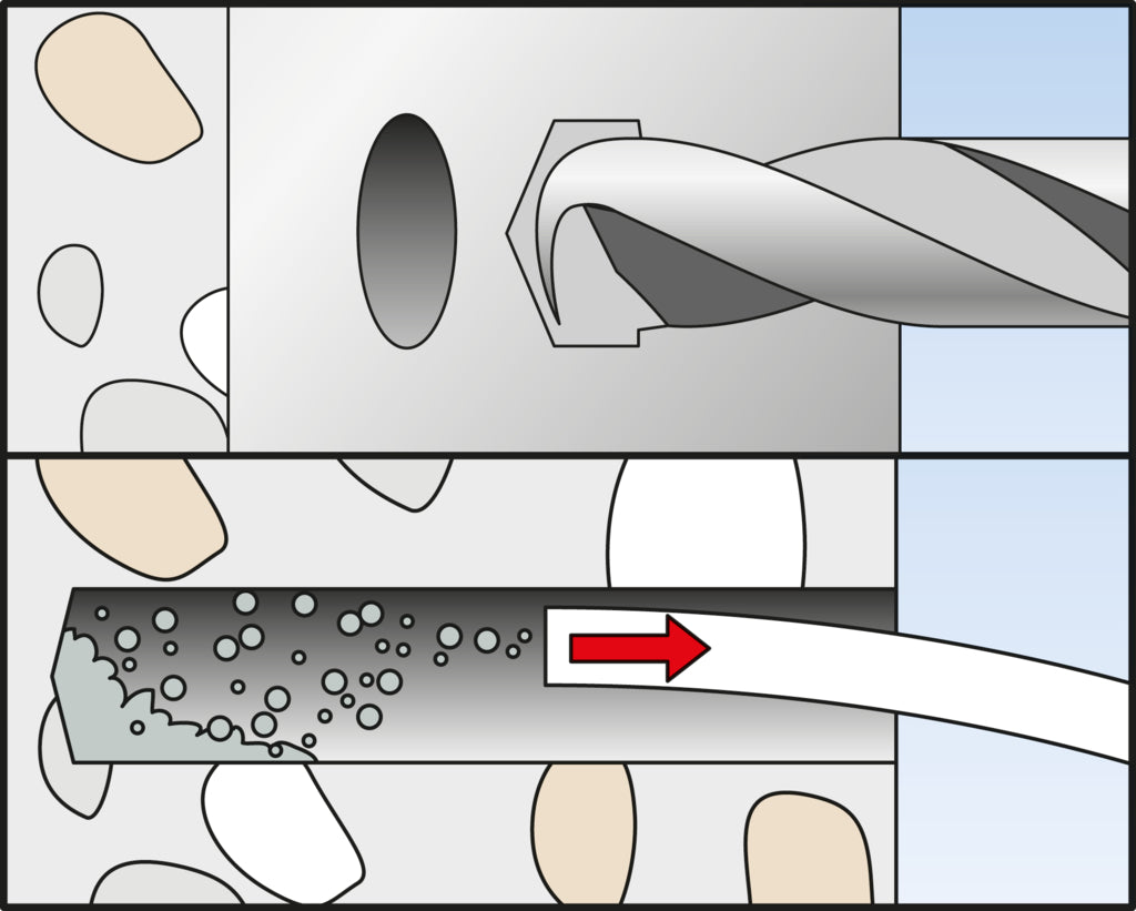 Drop-in anchor EA II steel
