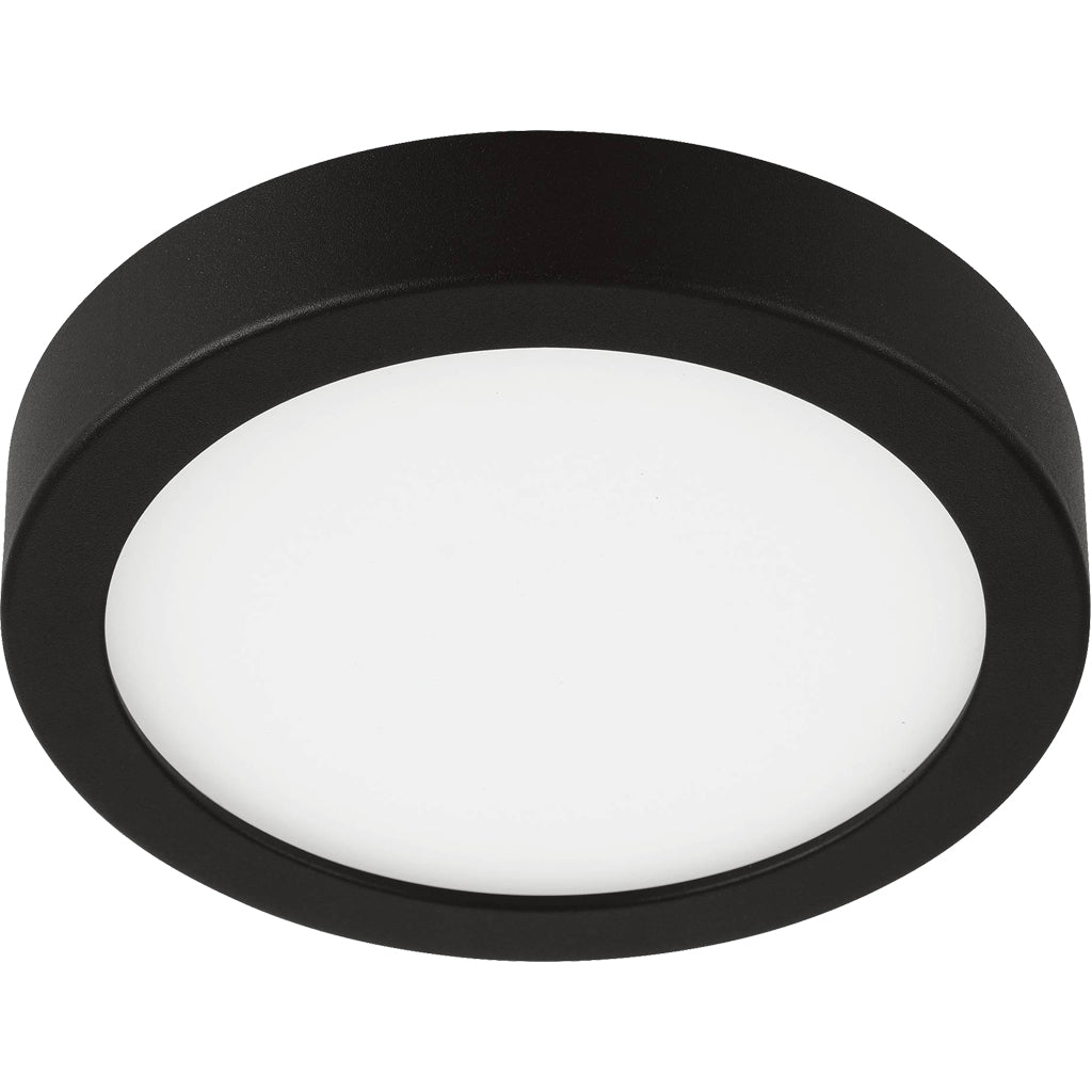 Eglo LED ceiling light Fueva 5, 160 mm / black, round