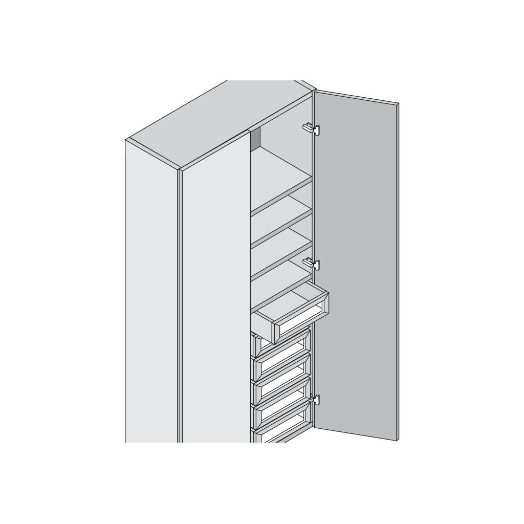 CLIP top BLUMOTION wide-angle hinge for 0-protrusion 155°, overlay